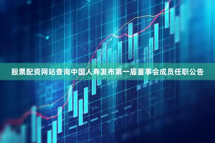 股票配资网站查询中国人寿发布第一届董事会成员任职公告